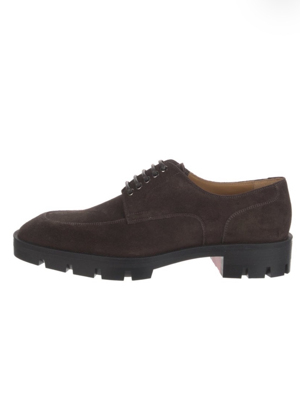 Christian Louboutin Suede Derby Shoes